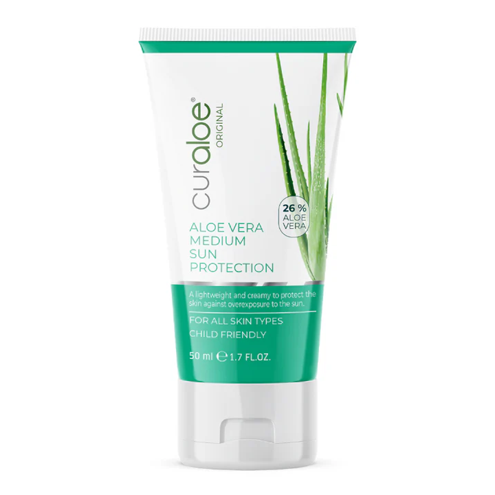 Curaloe Suncream Protection Spf 30 50ml – 26% Aloe Vera