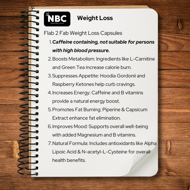 Flab 2 Fab Weight Loss Capsules