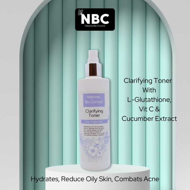 Clarifying Facial Toner with Glutathione & Cucumber Extract