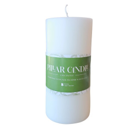 Unscented Candle: Pillar Candle 630g