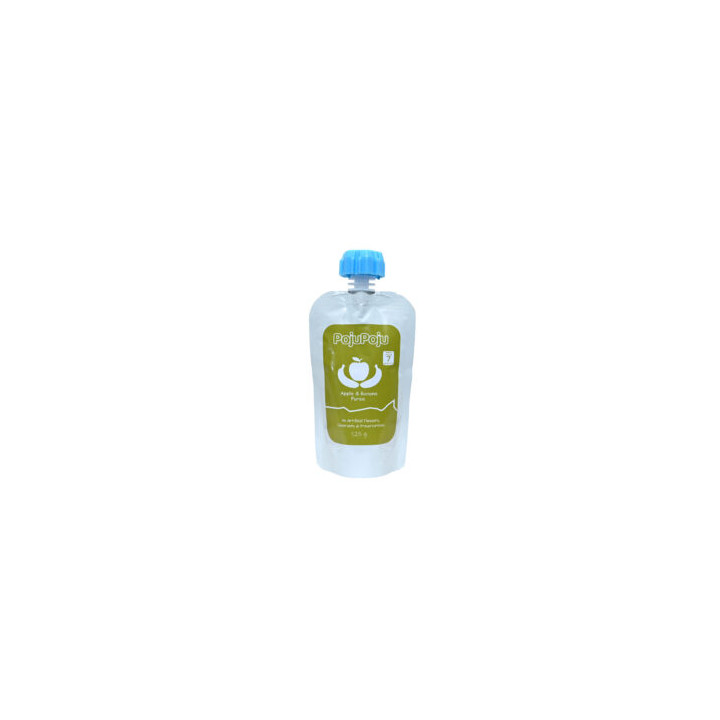 PojuPoju - Apple and Banana Flavoured Baby Puree
