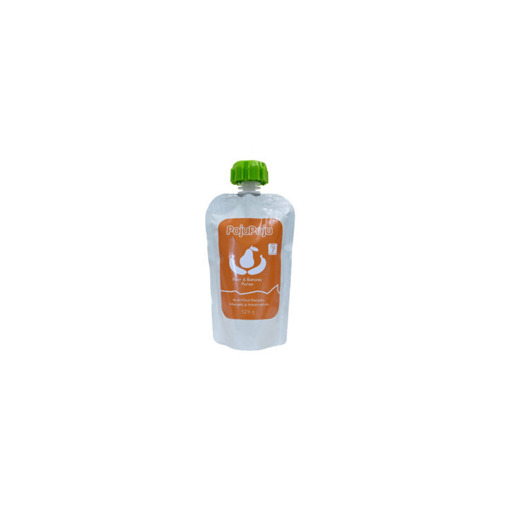 PojuPoju - Pear and Banana Baby Puree