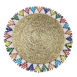 Beaded Grass Placemat