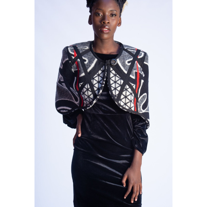 Basotho Short Poncho