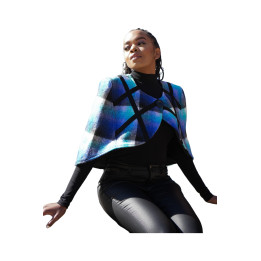 Tswana Short Poncho