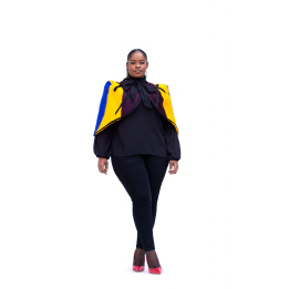 Ndebele Short Poncho