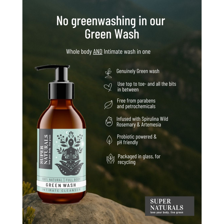 SuperNaturals Green Wash 200ml