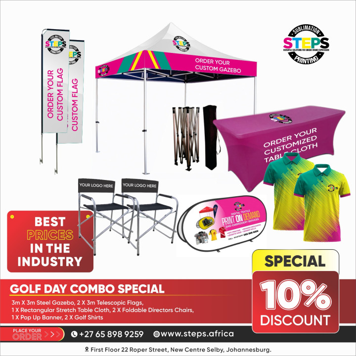 STEPS Africa - Golf Day Combo Package