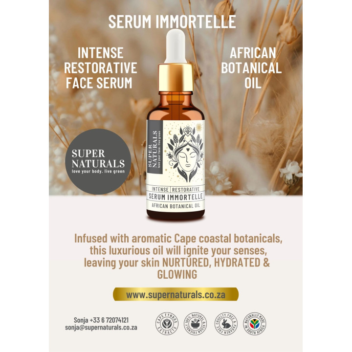 SuperNaturals Serm Immortelle 30ml