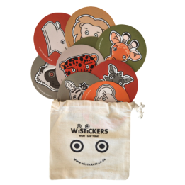 Wistickers - The Top Ten - Bag of 10 Wisticker Magnets