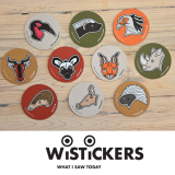 Wistickers - The Impossibles - Bag of 10 Wisticker Magnets