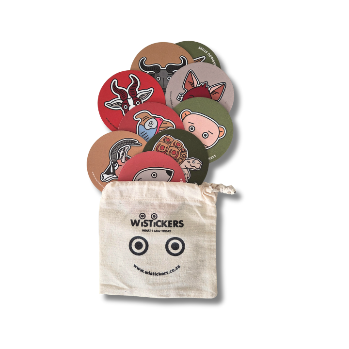 Wistickers - The Wild Gang - Bag of 10 Wisticker Magnets