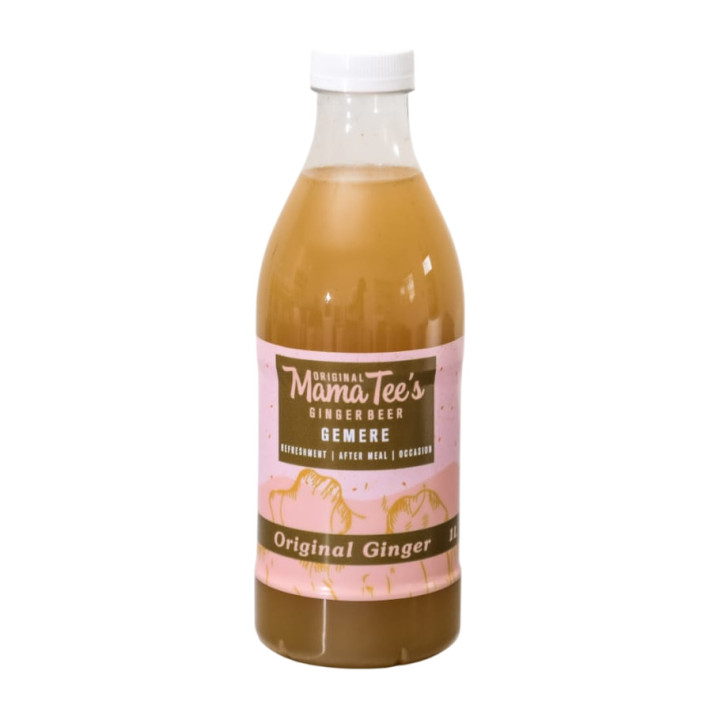 Mama Tee's Gingerbeer - Original Ginger Beer - 1 Litre