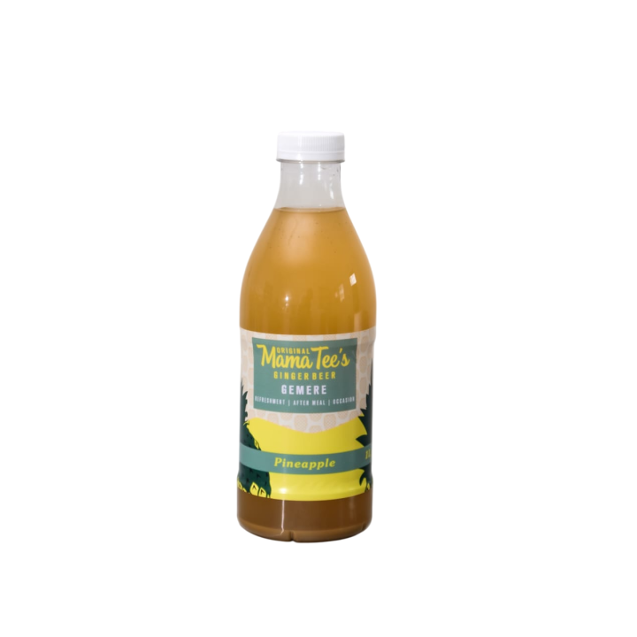 Mama Tee's Gingerbeer - Pineapple Ginger Beer - 1 Litre