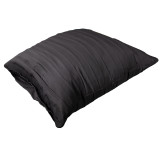 Black Knife Pleated Cushion