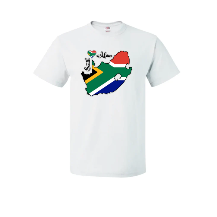 South Africa Map T-Shirt - South African Map Inspired