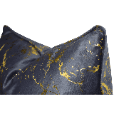 LuxGold Charcoal Velvet Scatter Cushion
