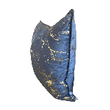 LuxGold Charcoal Velvet Scatter Cushion