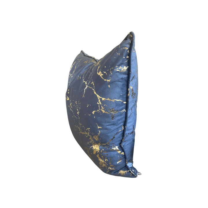 LuxGold Charcoal Velvet Scatter Cushion