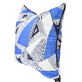 Classy Geo-Blue Scatter Cushions