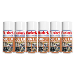6 Pack Rustech 506EH Rust Preventive - 400ml