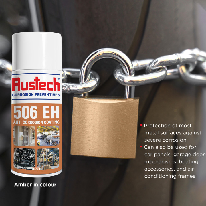6 Pack Rustech 506EH Rust Preventive - 400ml