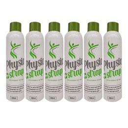 6 Pack Physio Strap Adhesive Spray – 300ml