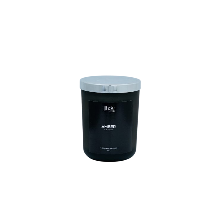 Amber Soy Wax Candle