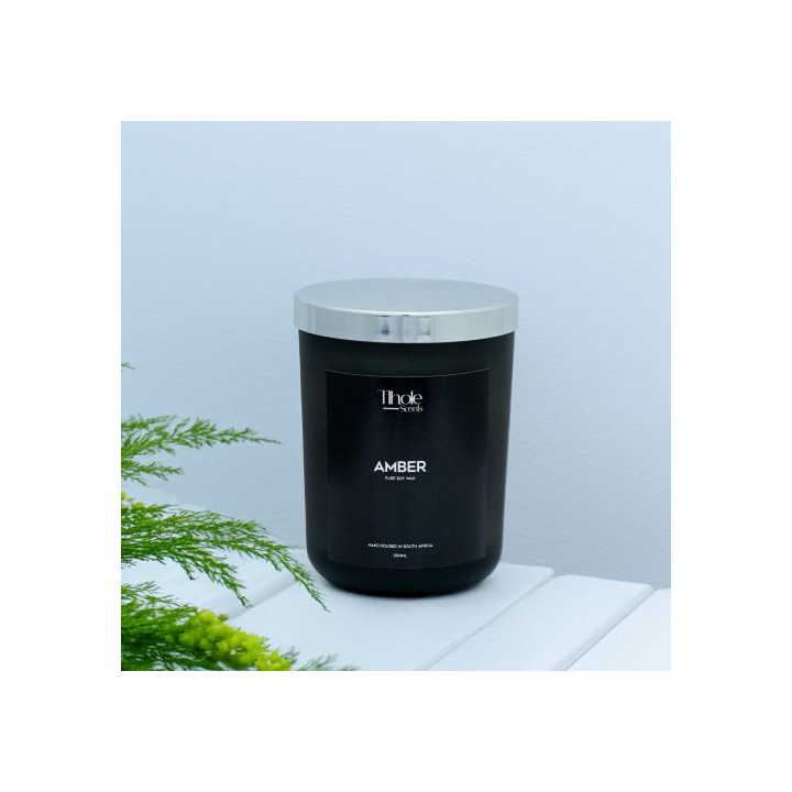 Amber Soy Wax Candle