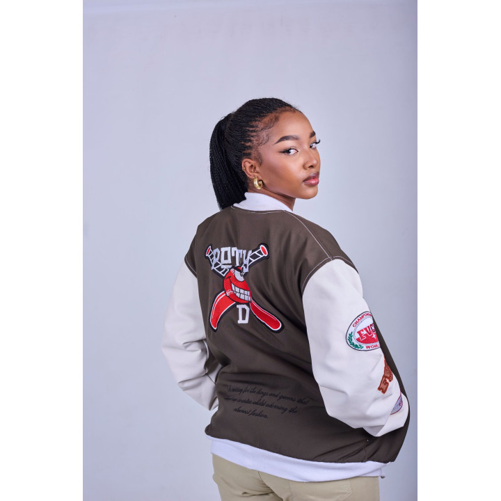 Potty D. Home Run Baseball Jacket