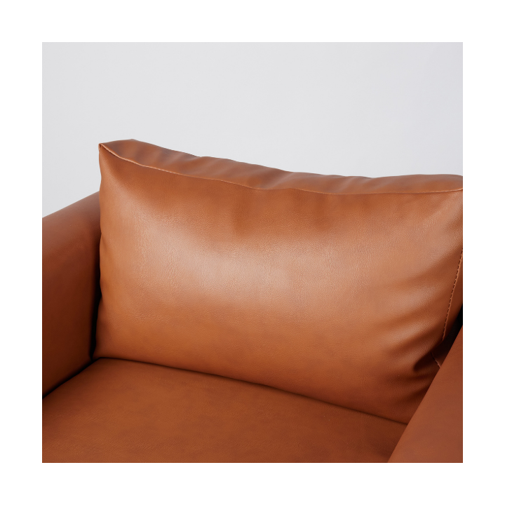Box Frame Euro Leather Chair