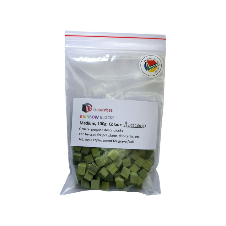 DG LAB SERVICES Rainbow Blocks Triple Pack, Medium, (100g)