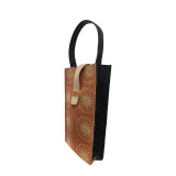 Eco-felt Double Wine Bottle Holder
