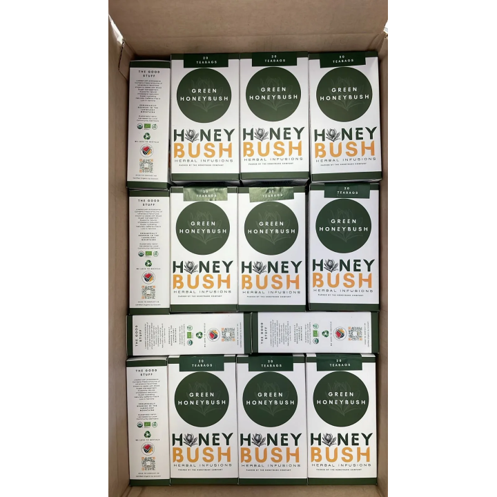 Green Honeybush Teabags (60 Retail Boxes)