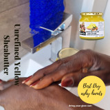 Raw Unrefined Organic Shea Butter (Yellow) - 250g