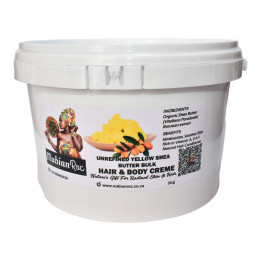 1kg Raw Unrefined Organic Shea Butter (Yellow)