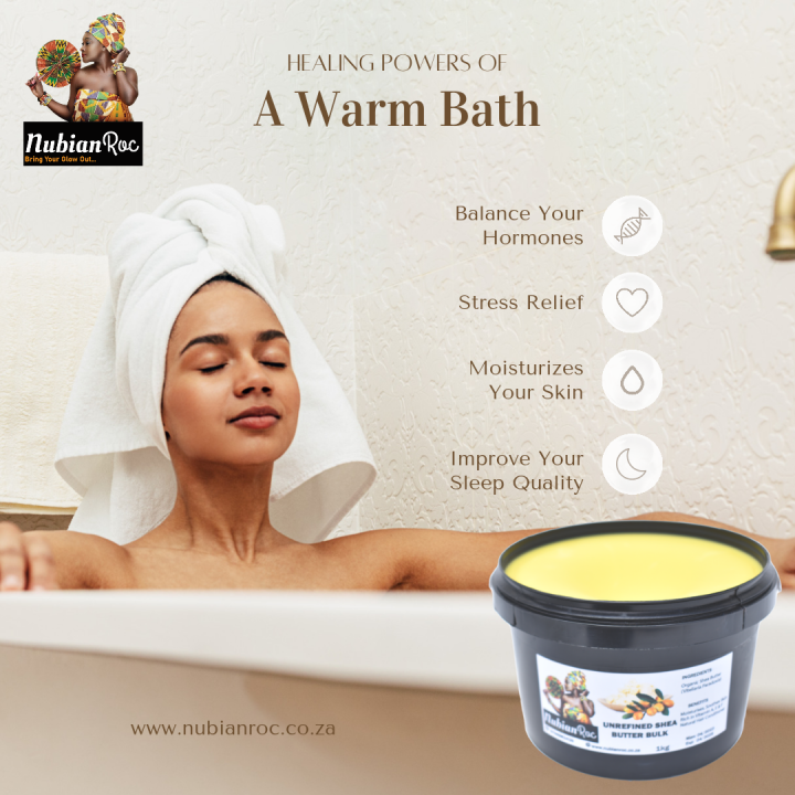 1kg Raw Unrefined Organic Shea Butter (Yellow)