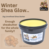 1kg Raw Unrefined Organic Shea Butter (Yellow)