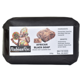 Raw African Black Soap - 200g