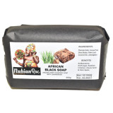 Raw African Black Soap with Lemongrass - 200g