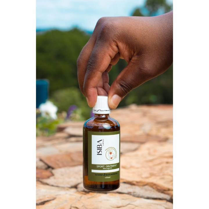 Isiba Organics - SPORT OINTMENT MASSAGE OIL