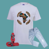 Africa Map T-Shirt for Cultural Style