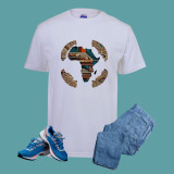 Africa Map T-Shirt for Cultural Style