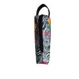Floral Eco-felt Champagne Bag