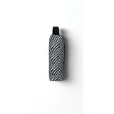 Zebra Print Eco-felt Champagne Bag