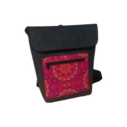 Shweshwe Eco-felt Small Backpack