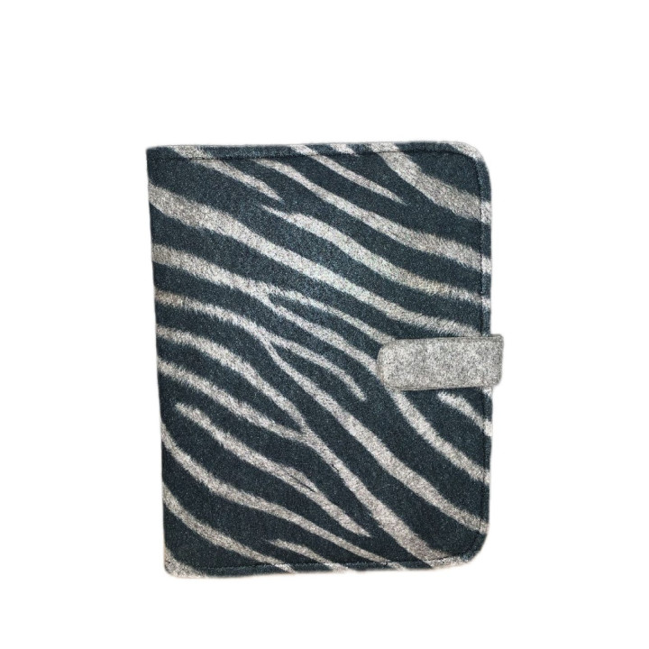 Zebra Print Notebook Cover