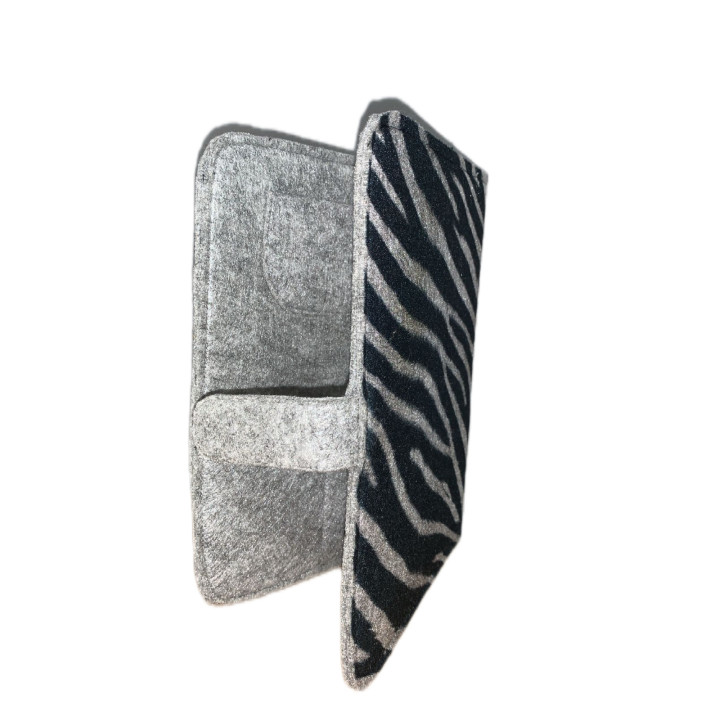 Zebra Print Notebook Cover