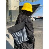 Zebra Print Eco-felt Small Backpack