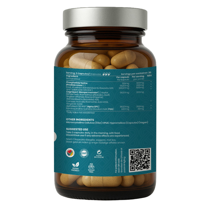 NutriViva Think Tank ™ Advanced Neuro Focus, Memory & Cognition Complex